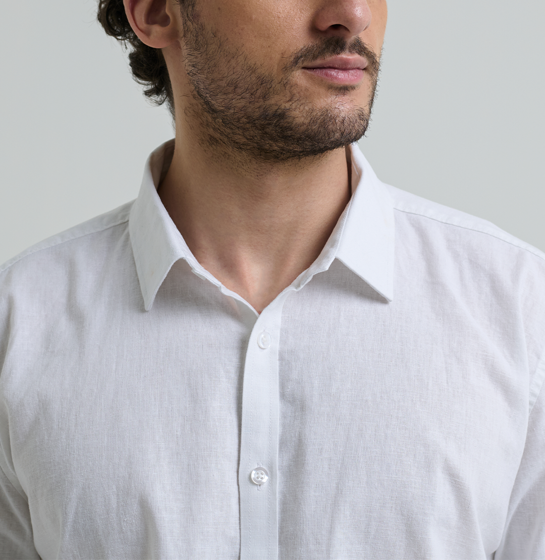 Camisa de Linho Minimal