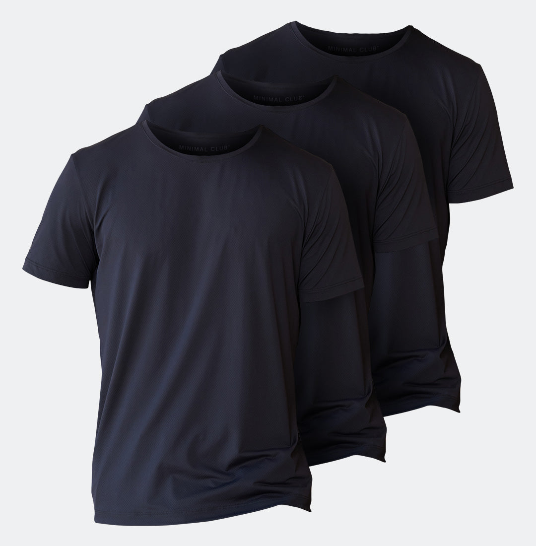 Kit 3x Camiseta Minimal Essential Fitness
